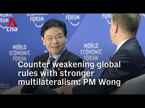 PM Lawrence Wong at WEF: On global turbulence, “flexible multilateralism” & balancing US-China ties