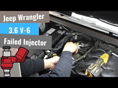 Jeep Wrangler: Misfire & Rough Running / Failed Injector