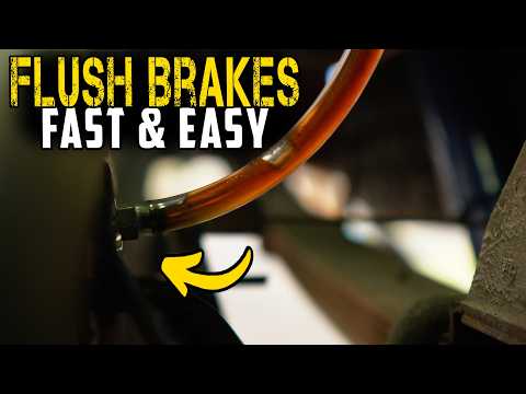 Complete Brake Flush and Bleed With No Help!