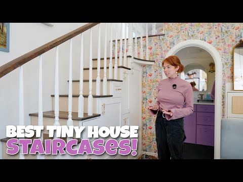 Most Surprising Tiny House Staircase Designs