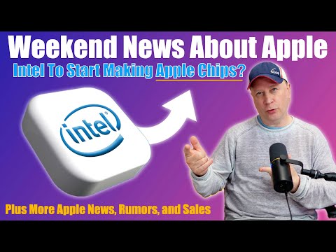 Apple's New Mac Chips Made By Intel? M4 iPad Air Features, OLED iPad mini, Plus Apple Rumors & News