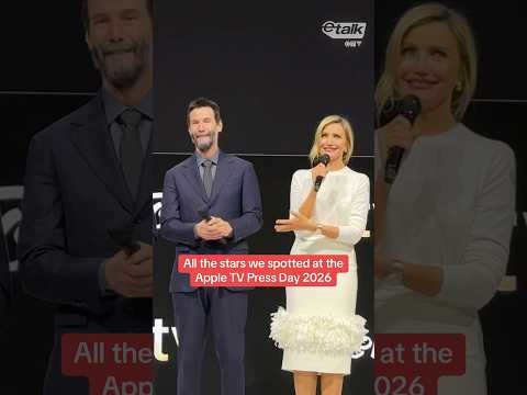All the stars we spotted at the Apple TV Press Day 2026