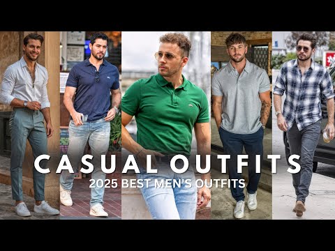 Best Casual Outfits 2025 | Men's Fashion Ideas | Latest Summer Outfits For Men