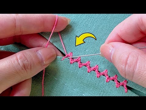 3 Great Ways to STITCH TWO FABRICS TOGETHER| Hand Sewing Tutorial for Beginners - Jady Kreativ