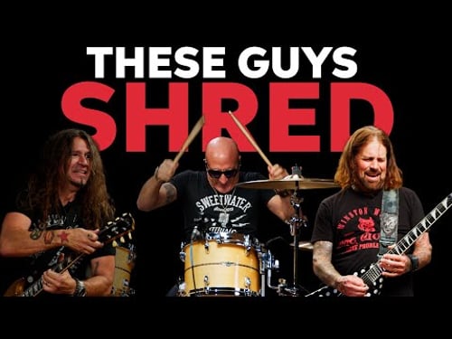 Phil X, Kenny Aronoff & Phil Demmel Shred a Track from Scratch in Under 10 Minutes