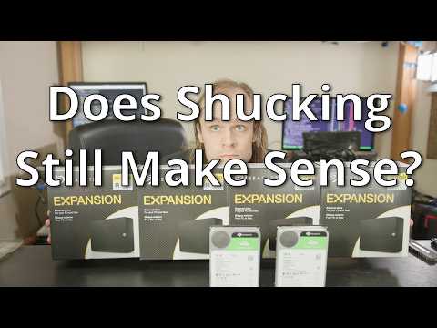 Are Shucked drives still a good value? Checking out the 28TB Seagate Expansion HDD