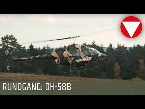 Rundgang um die OH-58B
