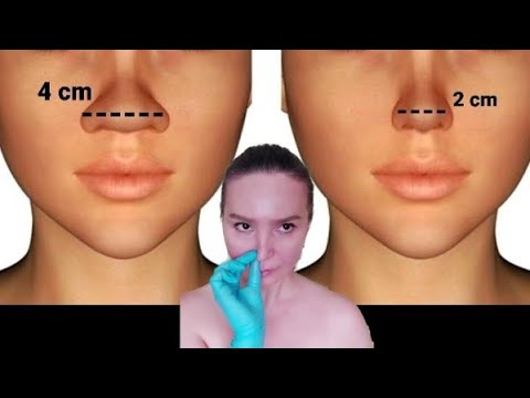 How To Reshape, Sharpen and Slim Down your Nose | Exercises and Massage for Nose