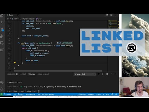 A Singly Linked List in Rust