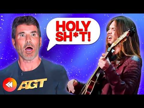 10 CRAZIEST Rock N' Roll Auditions On America's Got Talent! πΈ