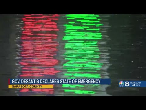 Gov. DeSantis declares state of emergency after Sarasota flooding