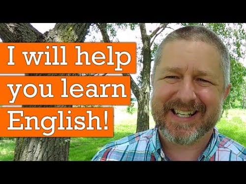 I Will Help You Learn English! 🙂