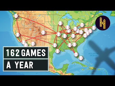 The Insane Logistics of Pro Baseball