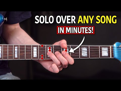 How To Solo Along To Any Song On Guitar - 10-Minute Guitar Lesson