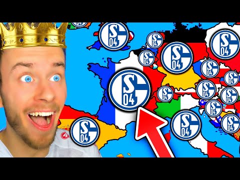 Ich habe SCHALKE in JEDE LIGA gepackt & ___ Titel gewonnen! 👀🏆