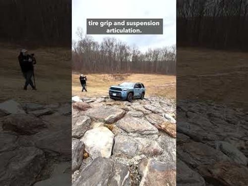 2026 Toyota 4Runner SR5 rock hill test