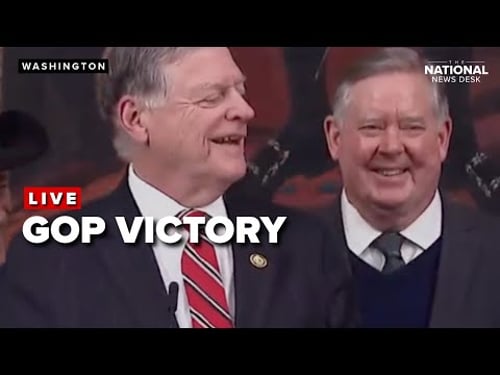 GOP celebrates funding bill package