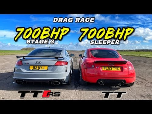 DAZA WHO?! ..700HP MK1 TT SLEEPER vs 700HP MK3 TTRS