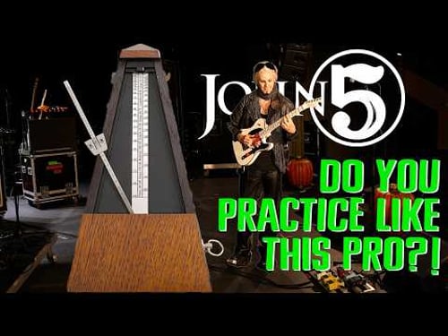 Why John 5's Guitar Picking & Timing Is Perfect