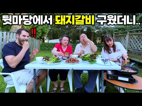 My Family Tries Korean BBQ Pork for the First Time! | what i eat in a day