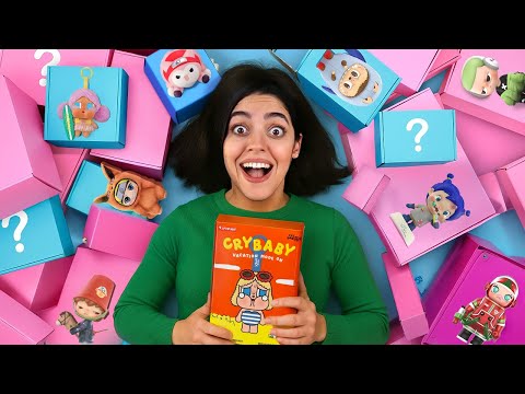 جعبه بلایند باکس شانسی انتخاب کن😍 گرونترین سری جعبه های شانسی پاپ مارت