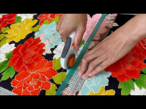 I Transformed an Old Kimono into Trendy Wide-Leg Pants