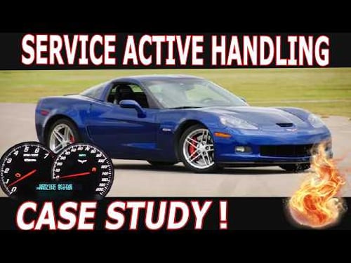 C6 Corvette Service Active Handling System Repair! (Save a Bunch of Money!)