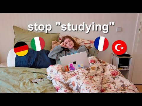 how to learn a language without really "studying" β
tips, ideas, resources