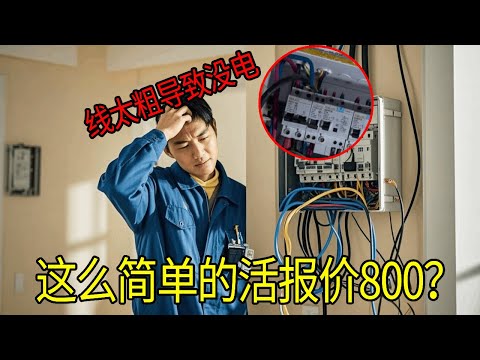 这么简单的活客户报价800,这也太划算了,这个故障看完大家都会修