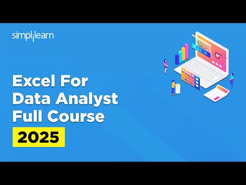 Excel Data Analysis Full Course 2026 | Excel Data Analytics | Data Analytics Tutorial | Simplilearn