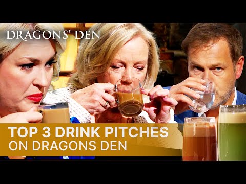Top 3 Drinks Pitches In The Den | Vol.2 | COMPILATION | Dragons' Den