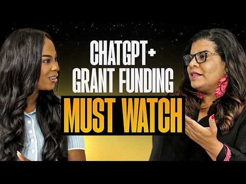 Ai Expert Shows How To Use ChatGPT To Win Debt-Free Biz Grants (Easy Walk Through) | Alicia Lyttle