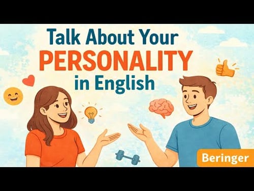 How to Describe Your Personality in English | Everyday Conversation Practice (A2–B1 Level)