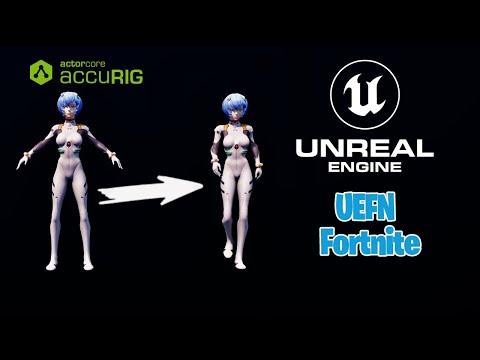 How to Use Any Animation for Character for UEFN - AccuRig Unreal Engine 5.3