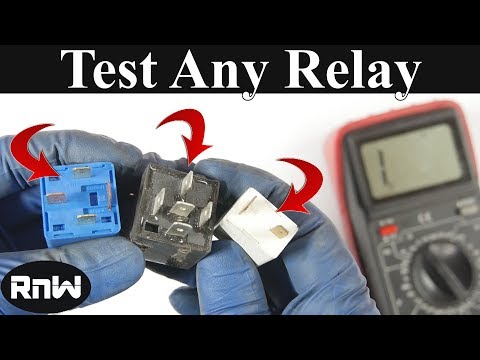 How to Test a 3, 4 or 5 Pin Relay - With or Without a Diagram