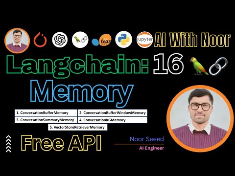 Memory Concepts in LangChain | Python RAG Tutorial | LangChain Explained | Python RAG | Video 16