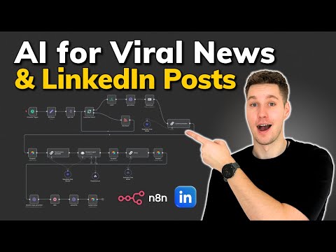 How to build an AI Agent that Scrapes Viral News! (n8n tutorial)
