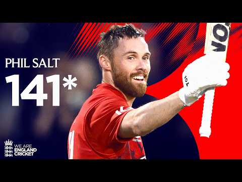 Destructive T20I Century | Phil Salt Smacks 141* | England v South Africa