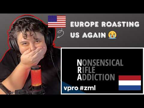 NRA - Sunday with Lubach AMERICAN REACTION!