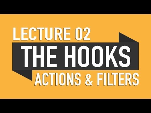 02 - The Hooks: Actions & Filters - Plugin Development in Urdu - 2019