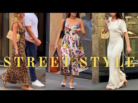 Milan Street Style Moments: Chic Outfits and Gorgeous Looks•Memorable Summer 2024 Trends