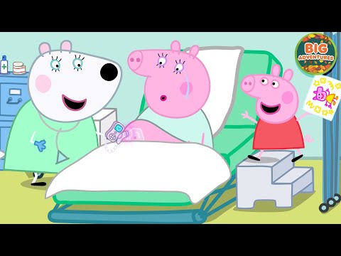 Peppa Pig Visits Baby Evie’s Check-Up Adventure 🩺 Hospital Day Out | Tales Full Episodes | 20 Mins
