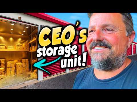 I bought a BUSINESS OWNER'S storage unit for only ONE DOLLAR!