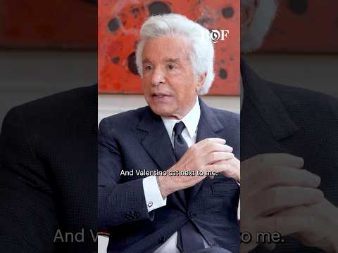 Remembering the life of Mr. Valentino Garavani through the words of Giancarlo Giammetti #Valentino