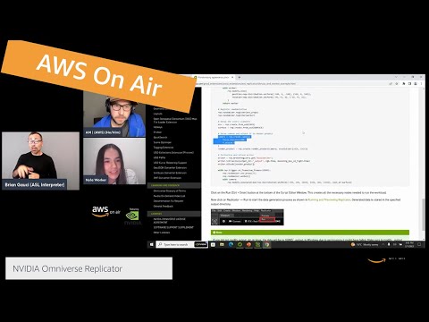 AWS On Air ft. NVIDIA Omniverse Replicator