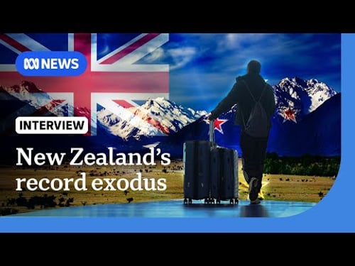Why New Zealanders are leaving in record numbers and moving to Australia | The World | ABC News