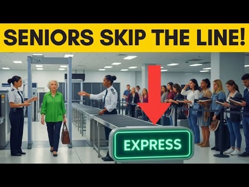 Flying After 60? Unlock 7 Hidden Airport Perks Seniors Miss!
