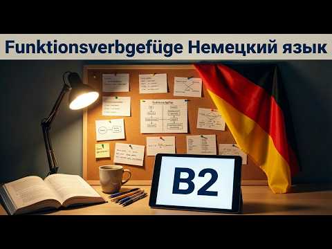 Немецкий язык B2 и ТОП-250 Funktionsverbgefüge, которые меняют всё 🇩🇪