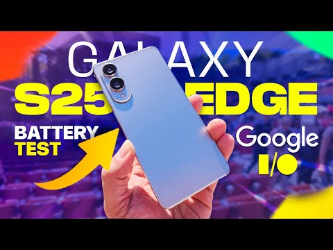 I Tested the Galaxy S25 Edge Battery for a Whole Day! (Google IO 2025)