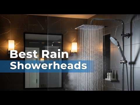 TOP 5 Best Rain Showerheads 2026 | Best rainfall shower head
